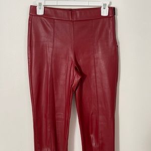 Zara leather pants